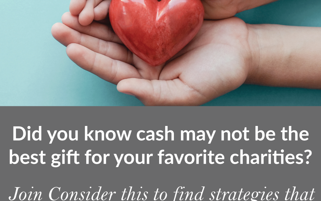 Charitable Gifting Strategies During Retirement