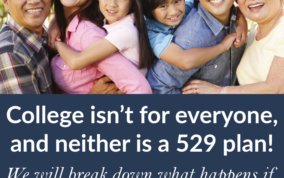 What happens if your 529 Plan doesn’t go as planned?