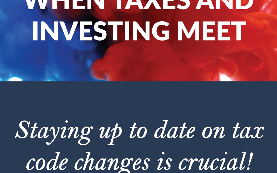 Staying up to date on tax code changes is crucial!