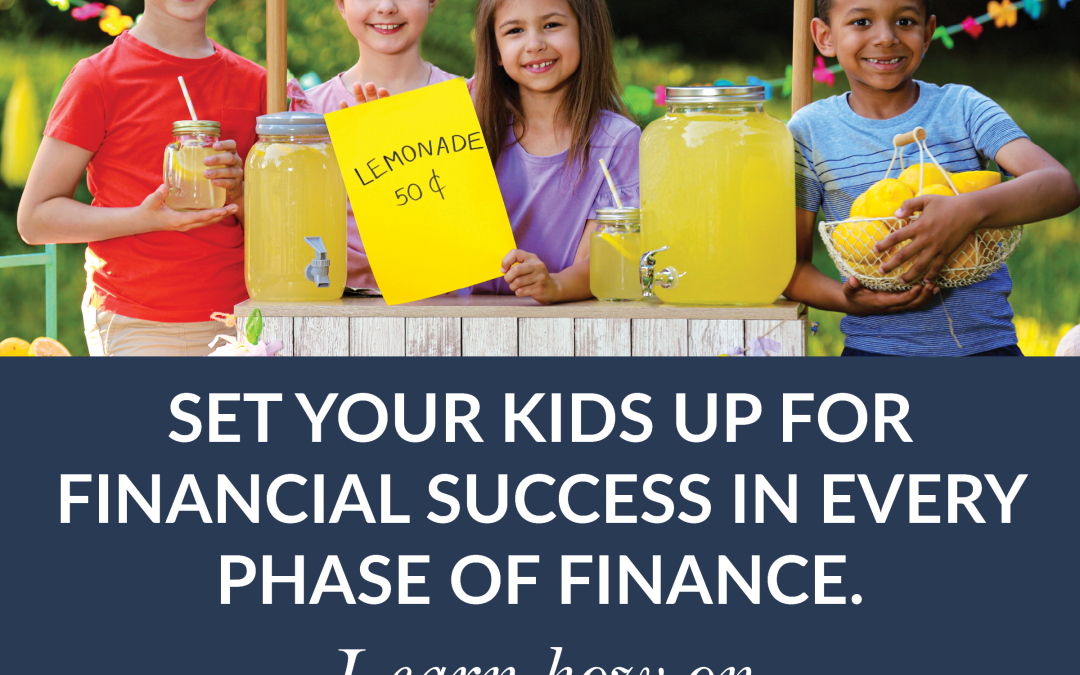 Teaching our children good money habits.