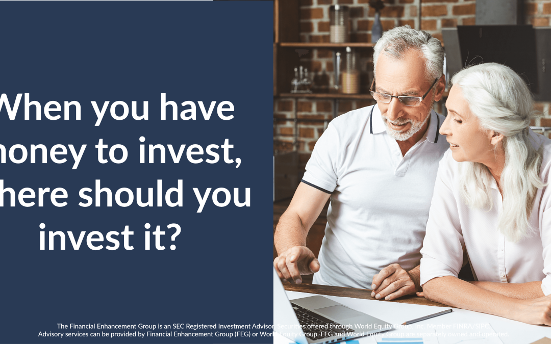 When you have money to invest, where should you invest it? – Episode 1080