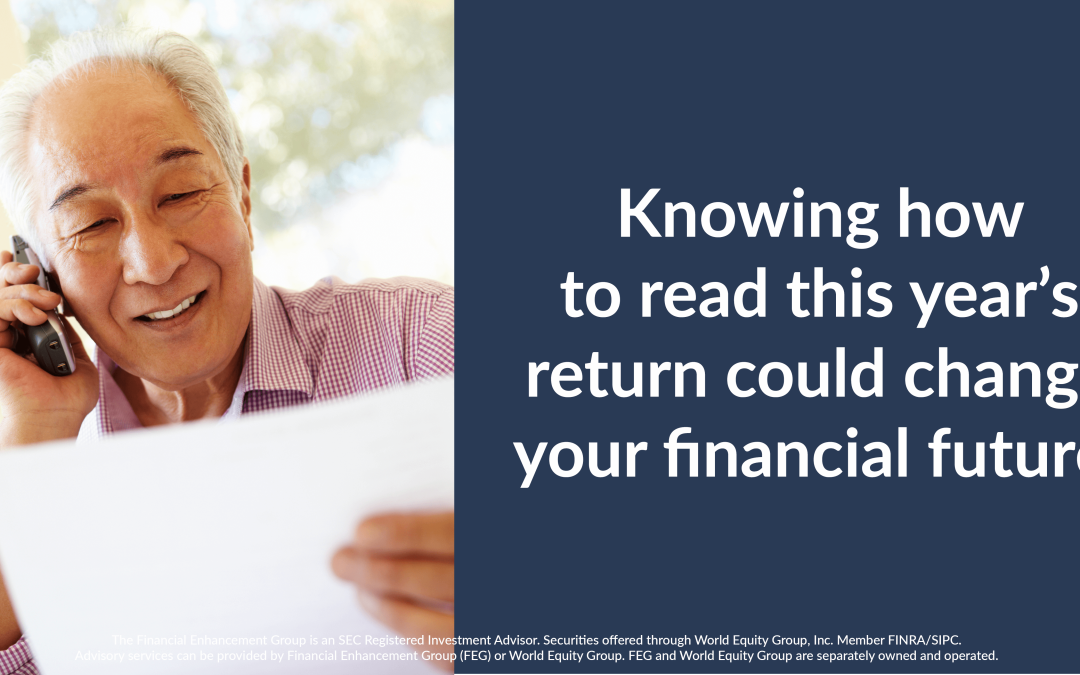 Reading Your Tax Return Could Change Your Financial Future